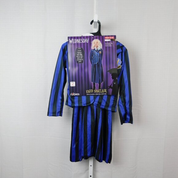 Wednesday Kids Enid Sinclair School Uniform Halloween Costume 7-8 Medium #5343 - Picture 4 of 4